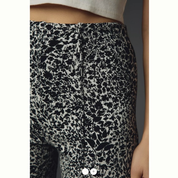 Anthropologie The Margot Kick-Flare Cropped Pants by Maeve - Picture 4 of 4